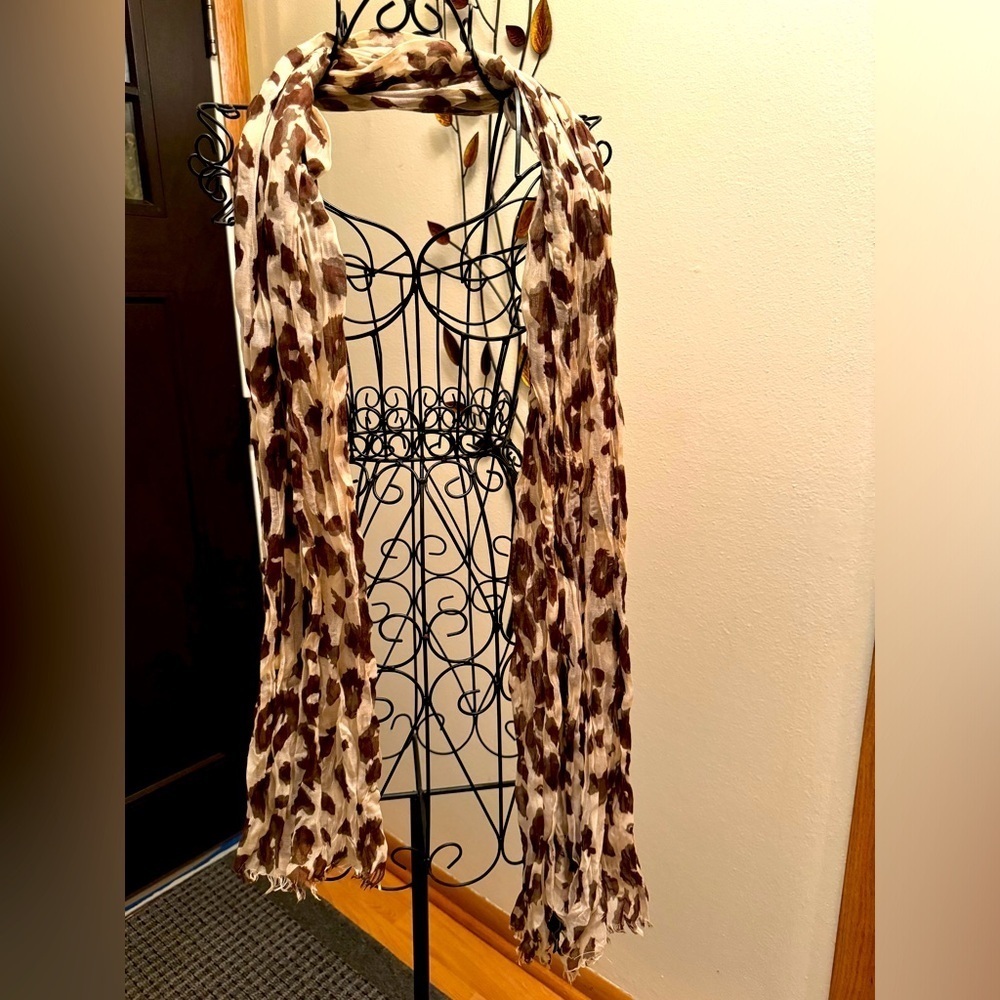 Cheetah Scarf